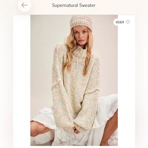 Free People super natural sweatee
